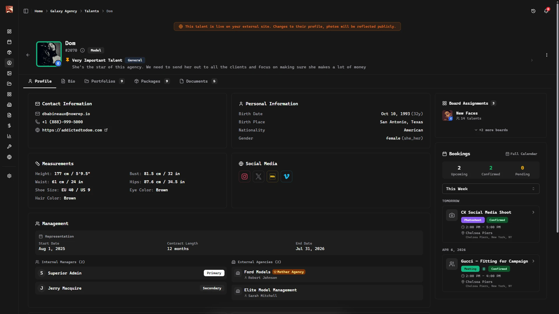 NowRep — Talent Profiles — slide 2
