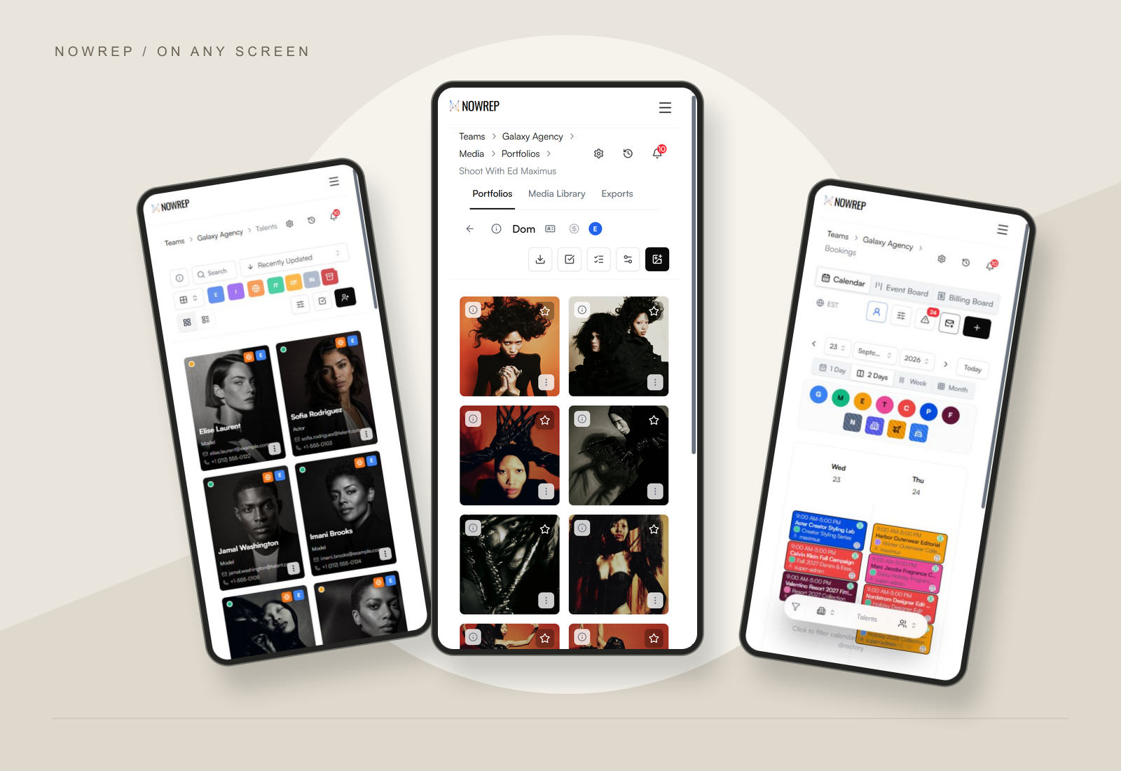 Agency Work, On Any Screen